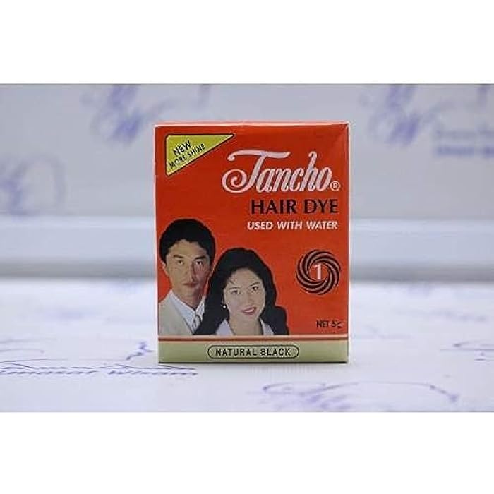 TANCHO Henna Hair Dye - Black - Image 1